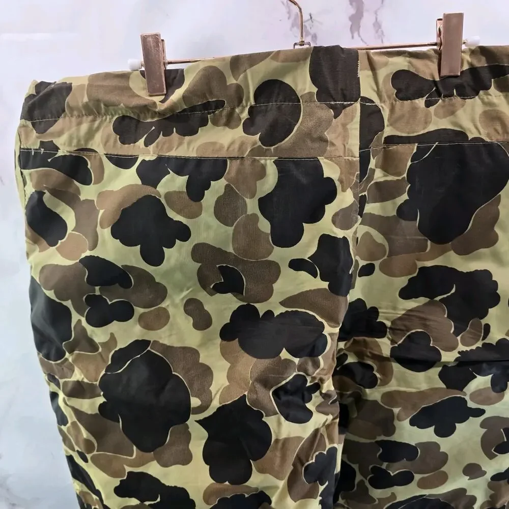 Vintage Columbia Camo Pants Mens XXL 2XL Duck Gore Tex Rain Waterproof